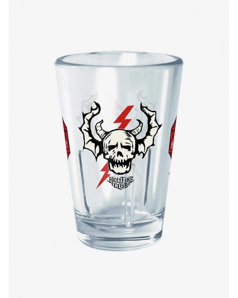 Stranger Things Hellfire Club Lightning Mini Glass $4.39 Glasses