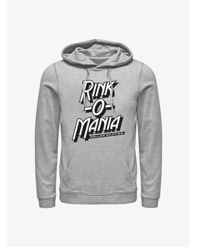 Stranger Things Rink-O-Mania Logo Hoodie $16.16 Hoodies