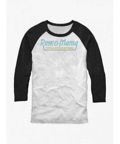 Stranger Things Rink-O-Mania Logo Raglan T-Shirt $13.29 T-Shirts