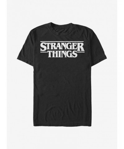 Extra Soft Stranger Things Logo T-Shirt $14.16 T-Shirts