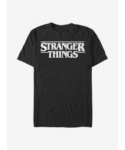 Extra Soft Stranger Things Logo T-Shirt $14.16 T-Shirts