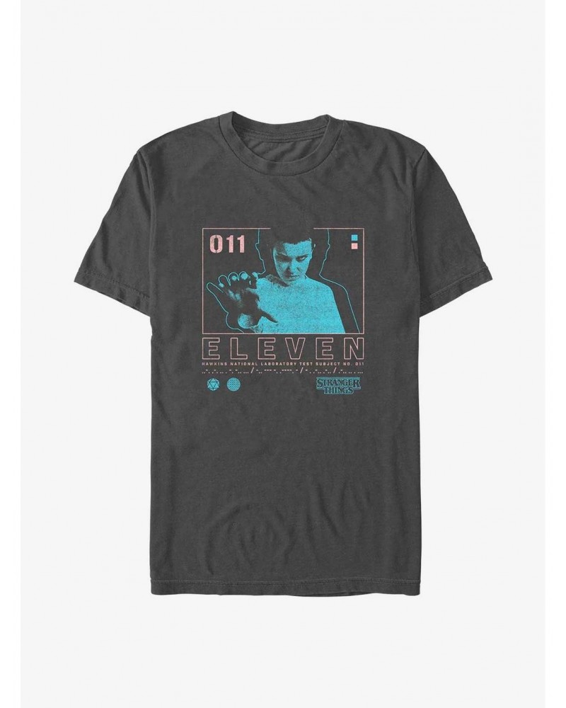 Stranger Things Eleven Infographic T-Shirt $7.89 T-Shirts