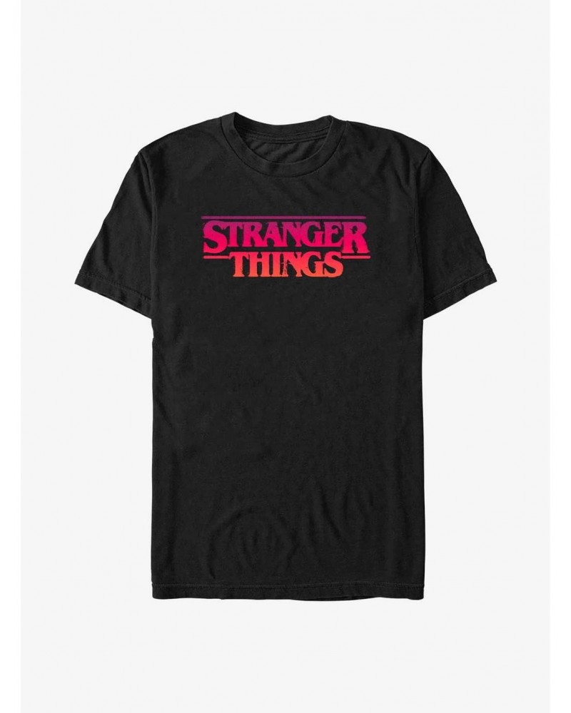 Stranger Things Logo T-Shirt $8.84 T-Shirts