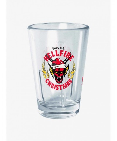 Stranger Things Have A Hellfire Christmas Mini Glass $6.06 Glasses