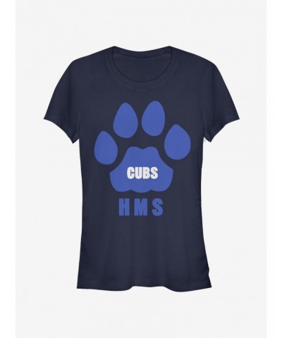 Stranger Things Hms Cubs Paw Girls T-Shirt $8.47 T-Shirts