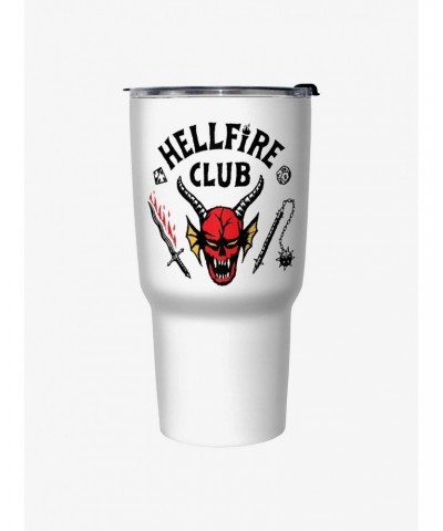 Stranger Things Hellfire Club Travel Mug $11.66 Mugs