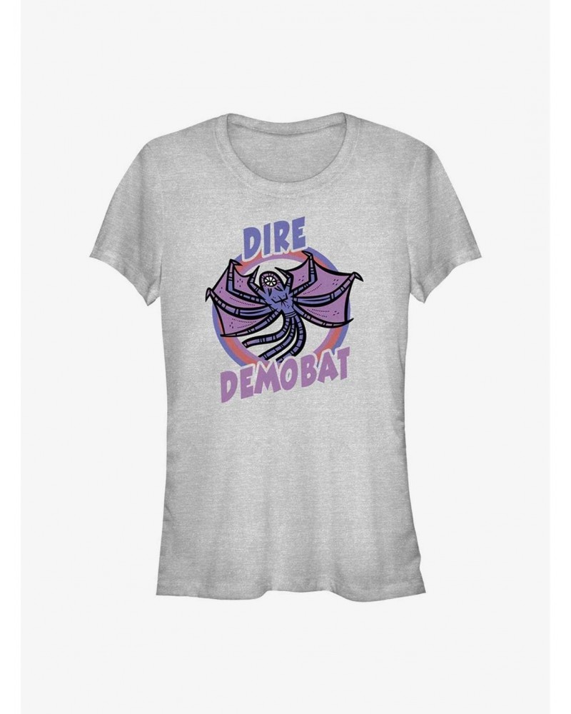 Stranger Things Dire Demobat Girls T-Shirt $8.96 T-Shirts