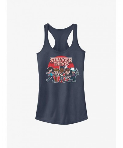 Stranger Things Toon Gang Girls Tank Top $11.21 Tops