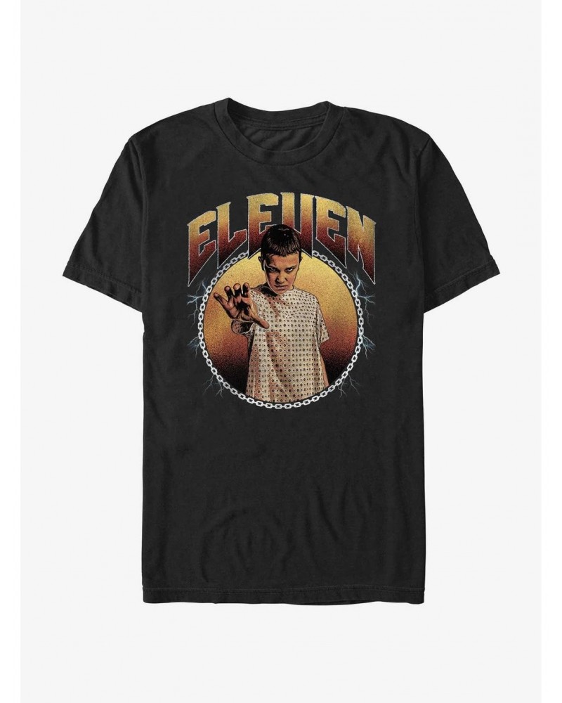 Stranger Things Heavy Metal Eleven T-Shirt $7.89 T-Shirts