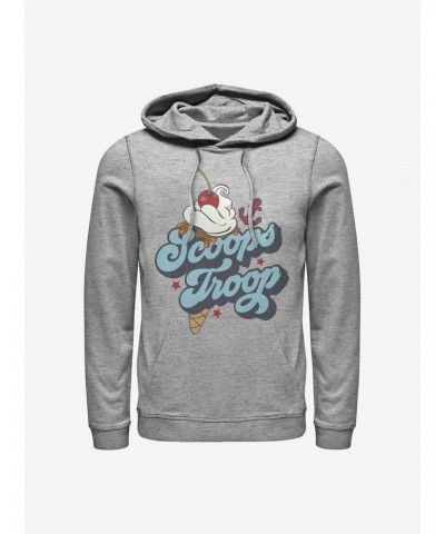 Stranger Things Scoops Troop Ice Cream Hoodie $17.06 Hoodies