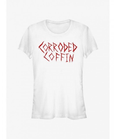 Stranger Things Corroded Coffin Girls T-Shirt $9.96 T-Shirts