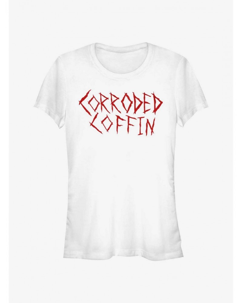 Stranger Things Corroded Coffin Girls T-Shirt $9.96 T-Shirts