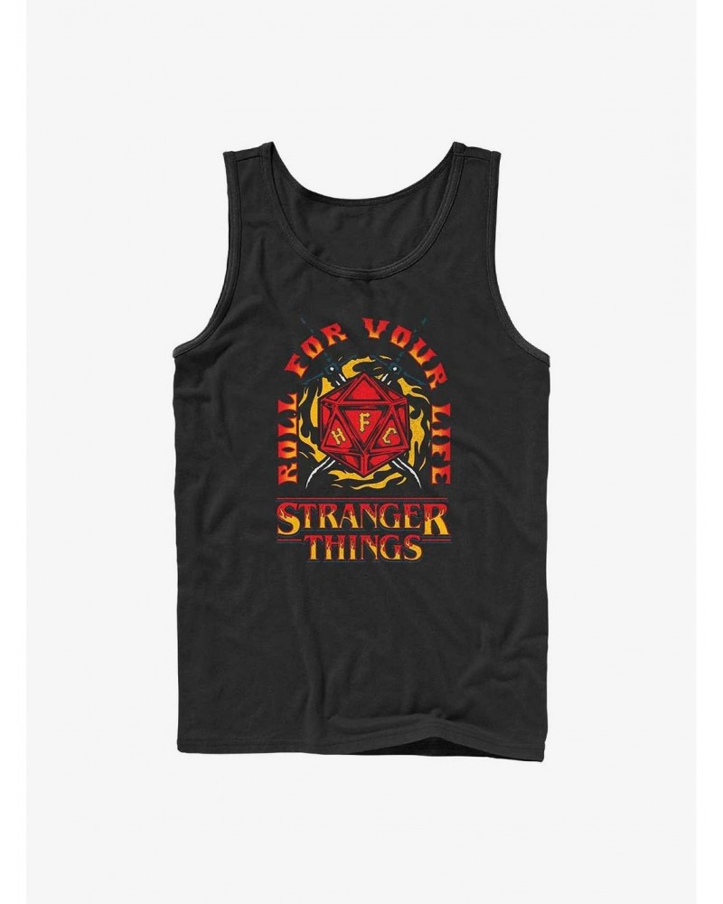 Stranger Things Fire and Dice Tank $9.71 Tanks