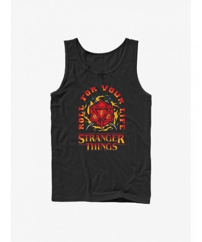 Stranger Things Fire and Dice Tank $9.71 Tanks