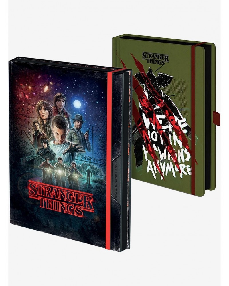 Stranger Things Not In Hawkins Notebook Bundle $17.59 Plush Bundles