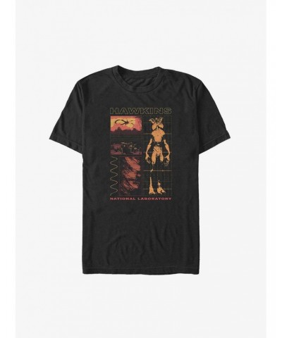 Stranger Things Hawkins Lab Demogorgon Infographic Big & Tall T-Shirt $14.95 T-Shirts