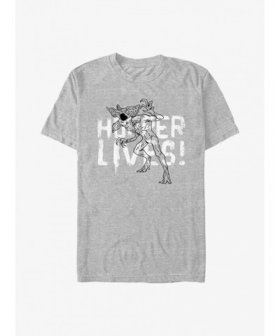 Stranger Things Hopper Lives T-Shirt $9.32 T-Shirts