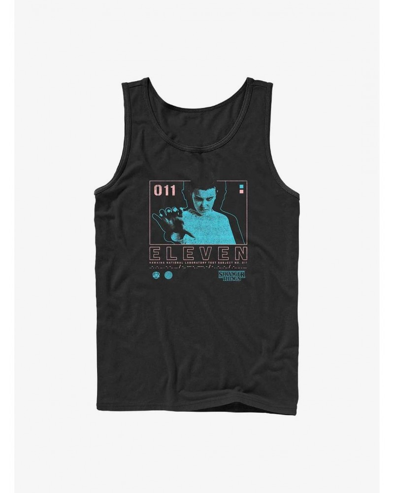 Stranger Things Eleven Infographic Tank $11.21 Tanks