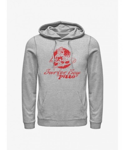 Stranger Things Surfer Boy Pizza Logo Hoodie $15.72 Hoodies