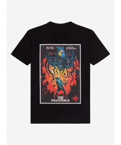 Stranger Things Season 4 The Piggyback Episode T-Shirt $9.56 T-Shirts