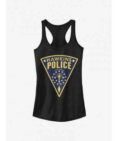 Stranger Things Hawkins Police Seal Girls Tank $7.72 Tanks