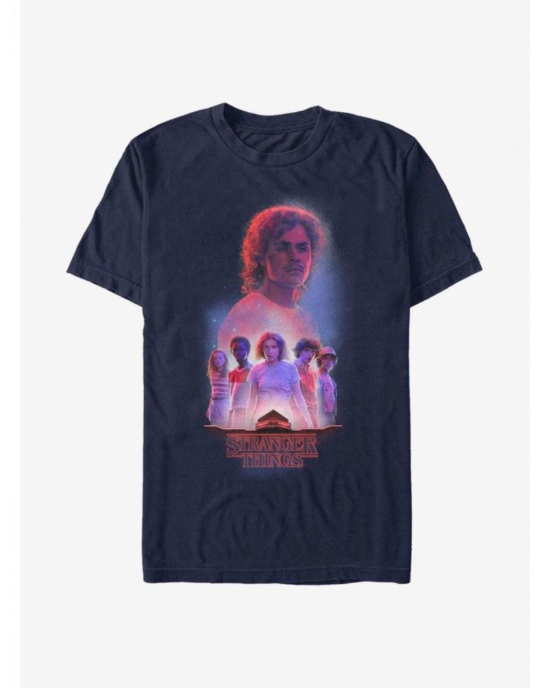 Stranger Things Billy Hargrove Starcourt Extra Soft T-Shirt $12.14 T-Shirts