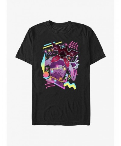 Stranger Things Neon Demogorgon Attack T-Shirt $9.08 T-Shirts