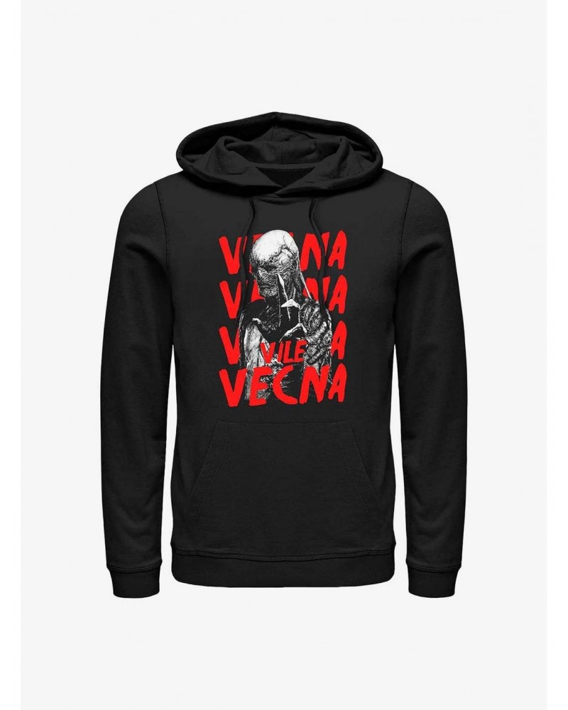 Stranger Things Vile Vecna Hoodie $18.41 Hoodies