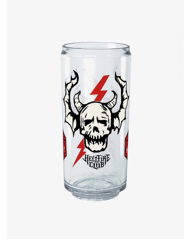 Stranger Things Hellfire Club Lightning Can Cup $6.68 Cups