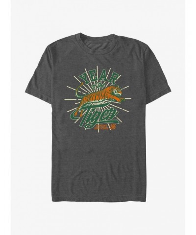 Stranger Things Year of the Hawkins Tiger T-Shirt $9.32 T-Shirts