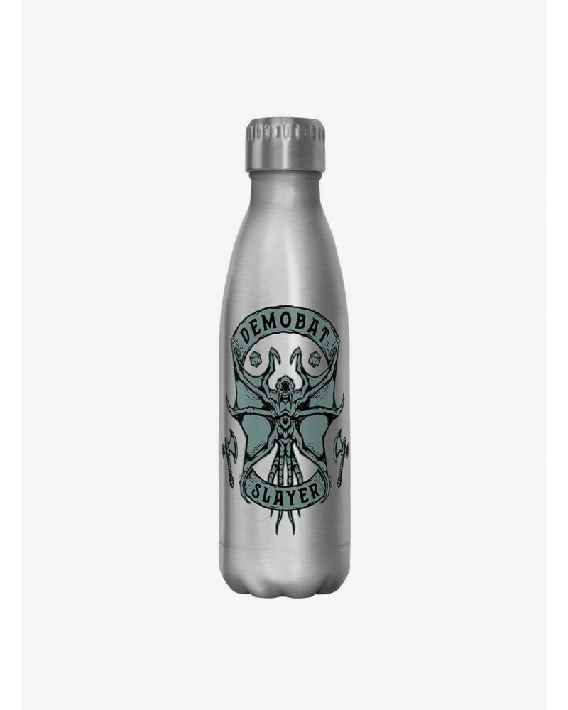 Stranger Things Demobat Slayer Stainless Steel Water Bottle $7.72 Water Bottles