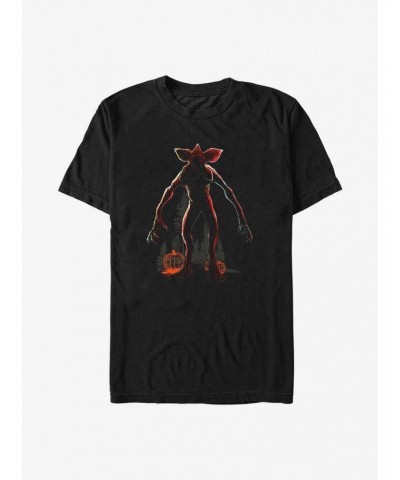 Stranger Things Demogorgon Silhouette T-Shirt $10.76 T-Shirts