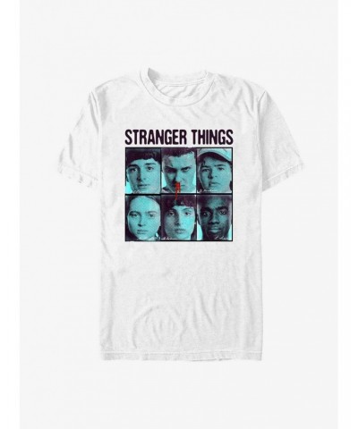 Stranger Things Halftone Gang T-Shirt $8.13 T-Shirts