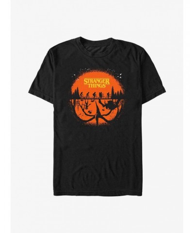 Stranger Things Night Time Ride T-Shirt $10.76 T-Shirts