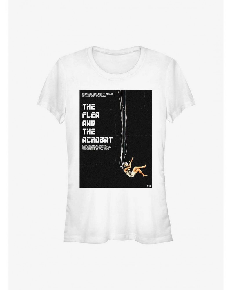 Stranger Things The Flea and the Acrobat Poster Girls T-Shirt $10.21 T-Shirts