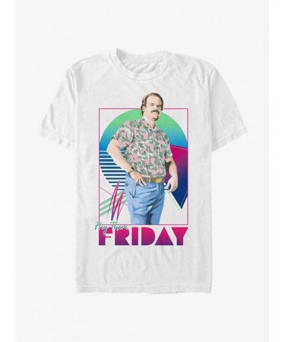 Stranger Things Hopper Hey There Friday T-Shirt $7.17 T-Shirts