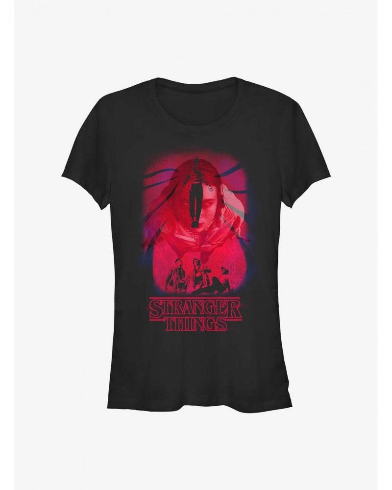 Stranger Things Max Possesed Girls T-Shirt $9.71 T-Shirts