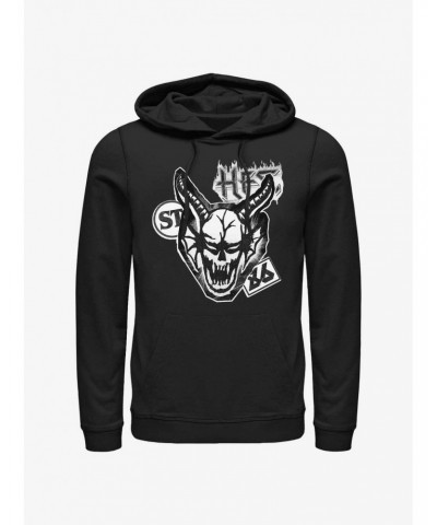 Stranger Things Cutout Hellfire Demon Hoodie $20.21 Hoodies