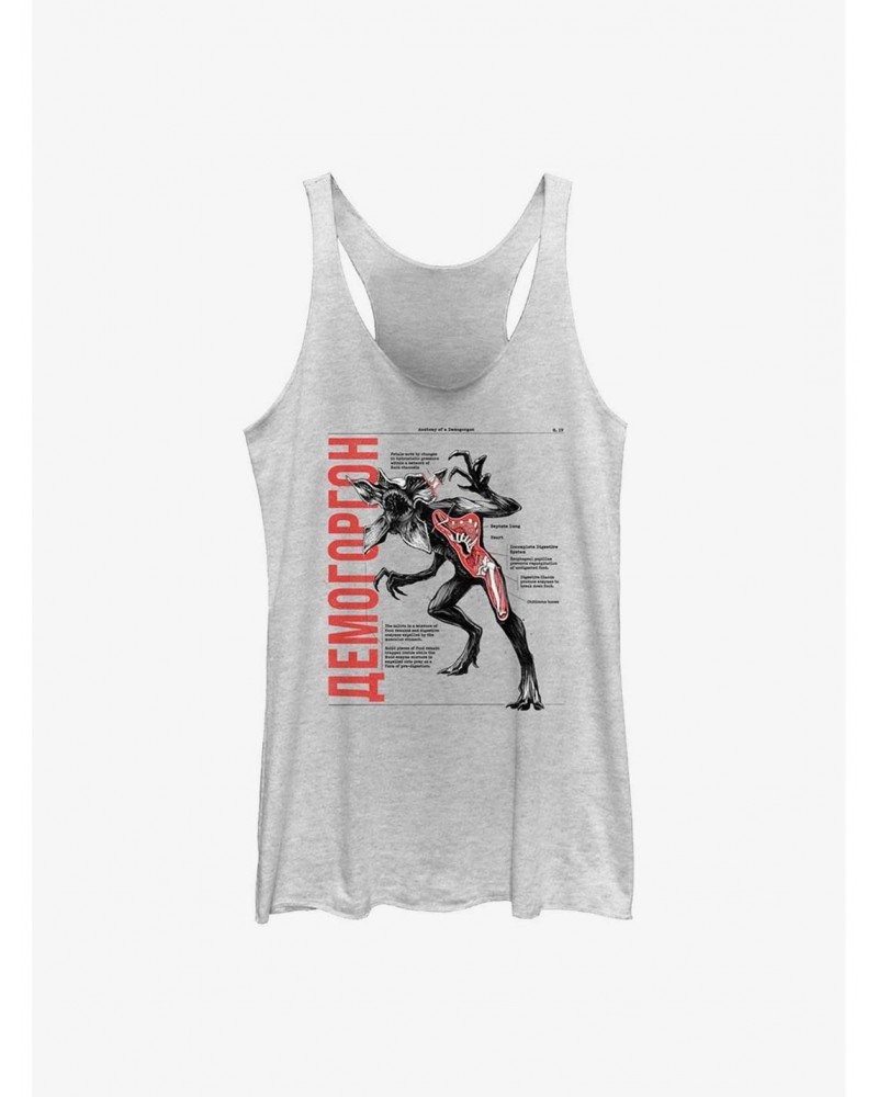 Stranger Things Demogorgon Anatomy Girls Tank $12.95 Tanks