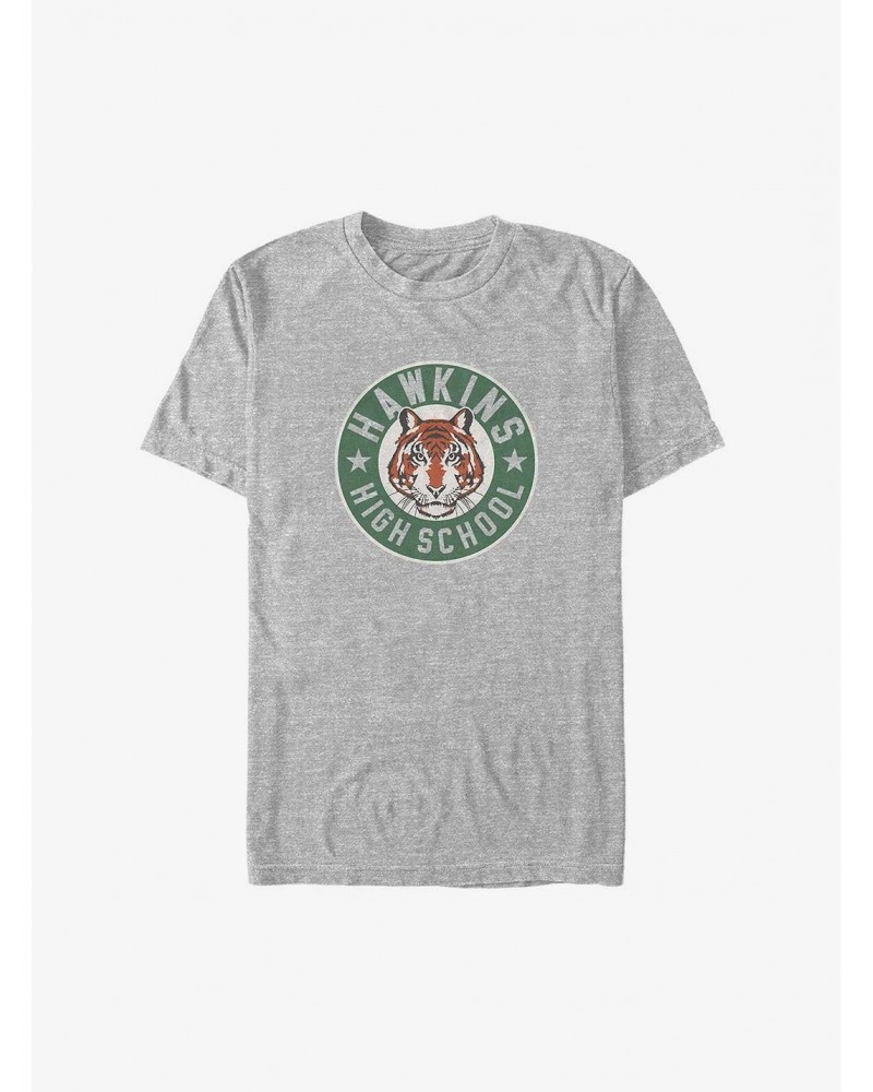 Stranger Things Hawkins High Tiger Emblem Big & Tall T-Shirt $10.47 T-Shirts