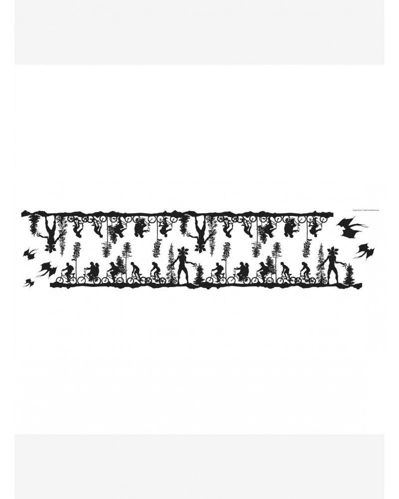 Stranger Things Forest Scene Peel & Stick Wall Decals $5.88 Decals