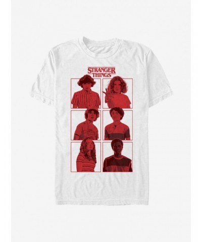 Stranger Things Character Boxup T-Shirt $7.41 T-Shirts