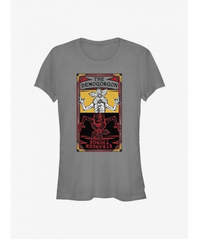 Stranger Things Demogorgon Fate Girls T-Shirt $11.70 T-Shirts