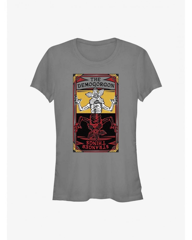 Stranger Things Demogorgon Fate Girls T-Shirt $11.70 T-Shirts