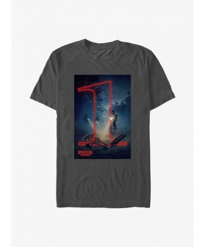 Stranger Things Season 1 Poster T-Shirt $10.99 T-Shirts