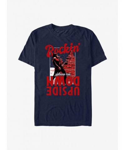 Stranger Things Eddie Rockin' Around T-Shirt $8.84 T-Shirts