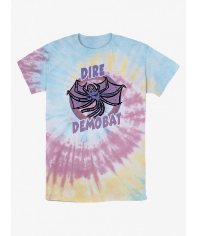 Stranger Things Dire Demobat Tie-Dye T-Shirt $9.07 T-Shirts