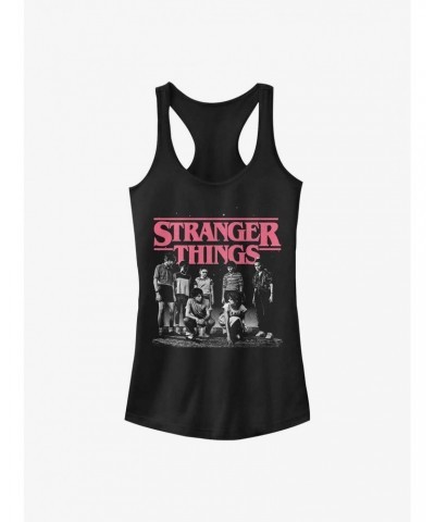 Stranger Things Stranger Fade Girls Tank $9.71 Tanks