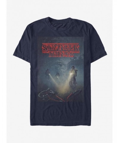 Stranger Things Will Missing Bike Poster T-Shirt $10.76 T-Shirts