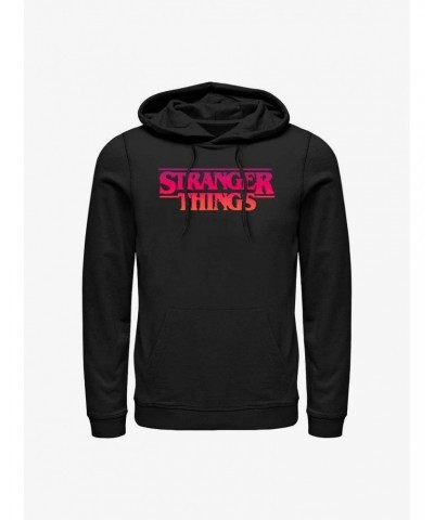 Stranger Things Logo Hoodie $13.92 Hoodies